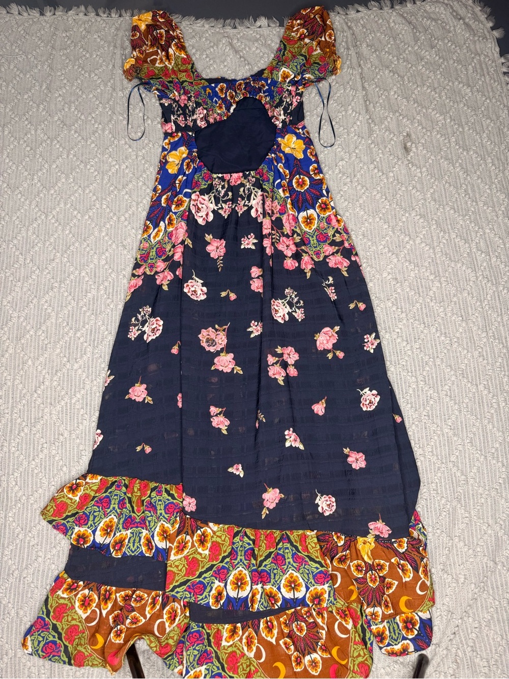 NWOT SOLD OUT Free People Busy Dreaming Midi Dress - Picture 3 of 4